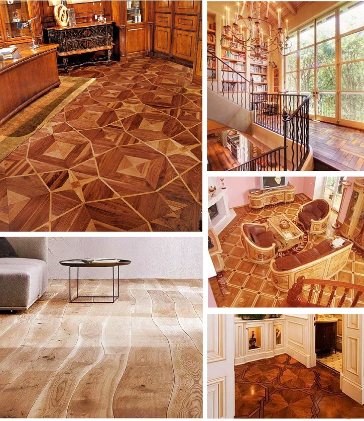 UV数码打印仿木纹砖VS实木地板 UV数码打印仿木纹砖VS实木地板