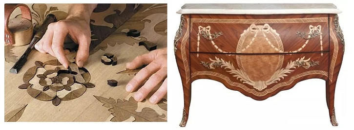 UV数码打印拼花VS传统木纹拼花 UV数码打印拼花VS传统木纹拼花